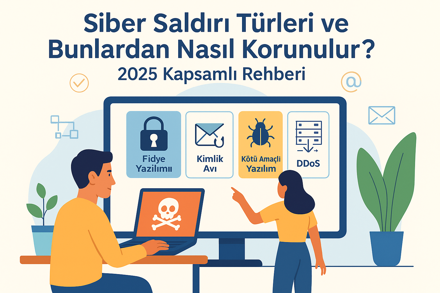 Siber Saldırı Türleri ve Bunlardan Nasıl Korunulur? 2025 Kapsamlı Rehberi